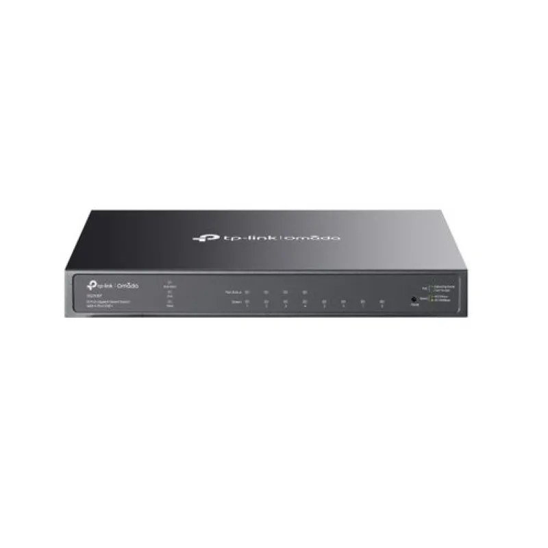 tp-link SG2008P, 8portový gigabitový inteligentní switch JetStream se 4 porty PoE+