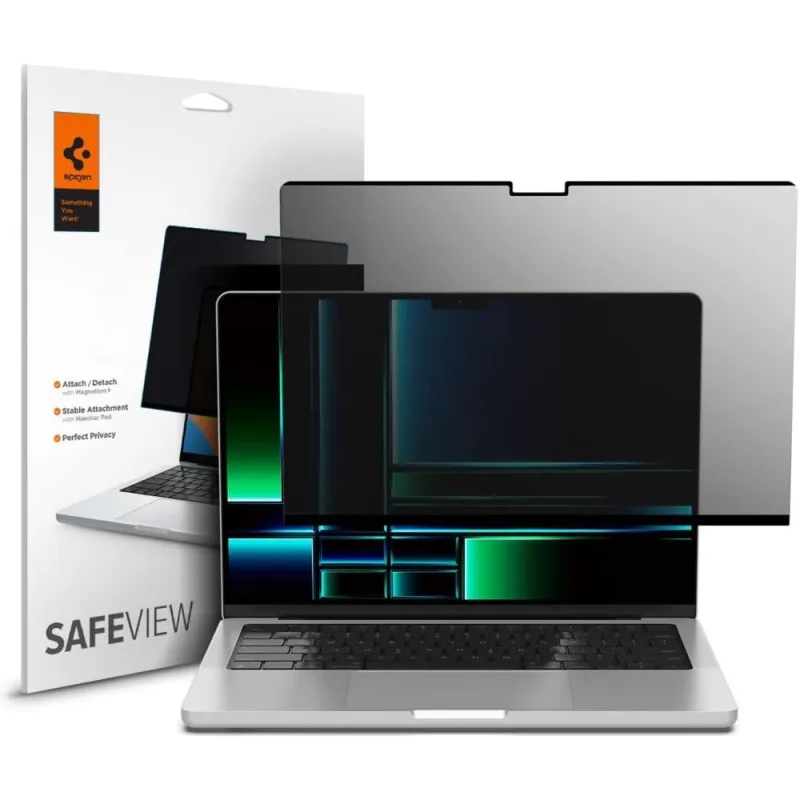 Ochrana súkromia Spigen SafeView pre MacBook Pro 14 (2021-2025)