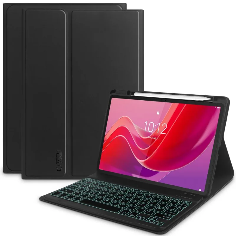 Puzdro Tech-Protect SC Pen + klávesnica s klávesnicou pre Lenovo Tab M11 11" TB-330 – čierne