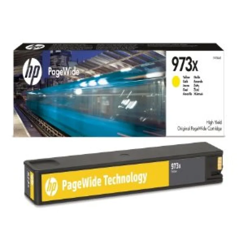 HP 973X žltá atramentová kazeta, F6T83AE F6T83AE