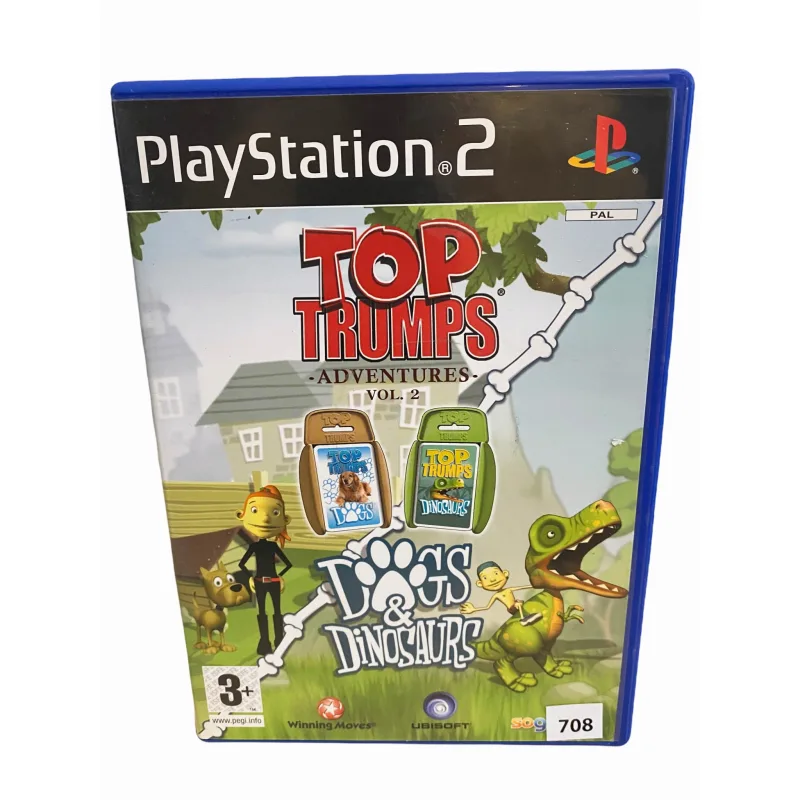 PS2 Top Trumps Dogs and Dinosaurs 3307210248916