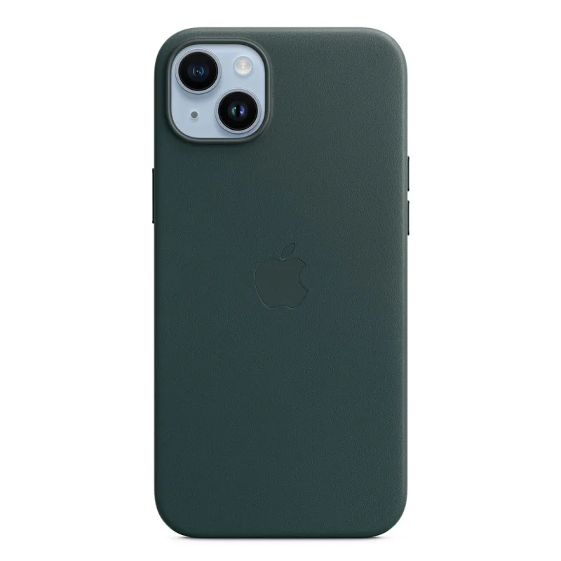 Apple iPhone 14 Plus Leather Case with MagSafe - Forest Green