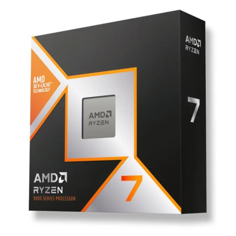 AMD, Ryzen 7 9850X3D, Processor BOX soc. AM5, 120W, Radeon™ Graphics, bez…