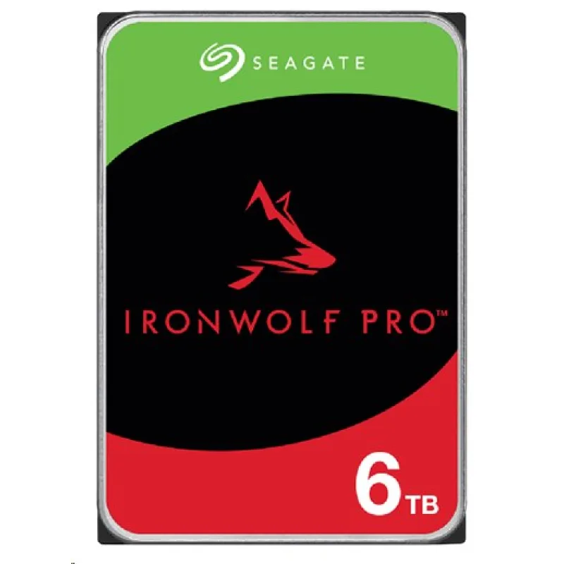 Seagate IronWolf Pro 6TB NAS HDD 7200RPM 256MB SATA 6Gb/s ST6000NT001