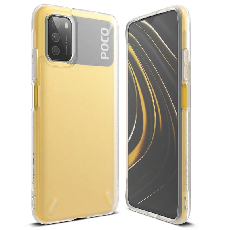 Kryt Ringke Onyx Durable TPU Case pre Xiaomi Poco M3 priehľadný (OXXI0003)