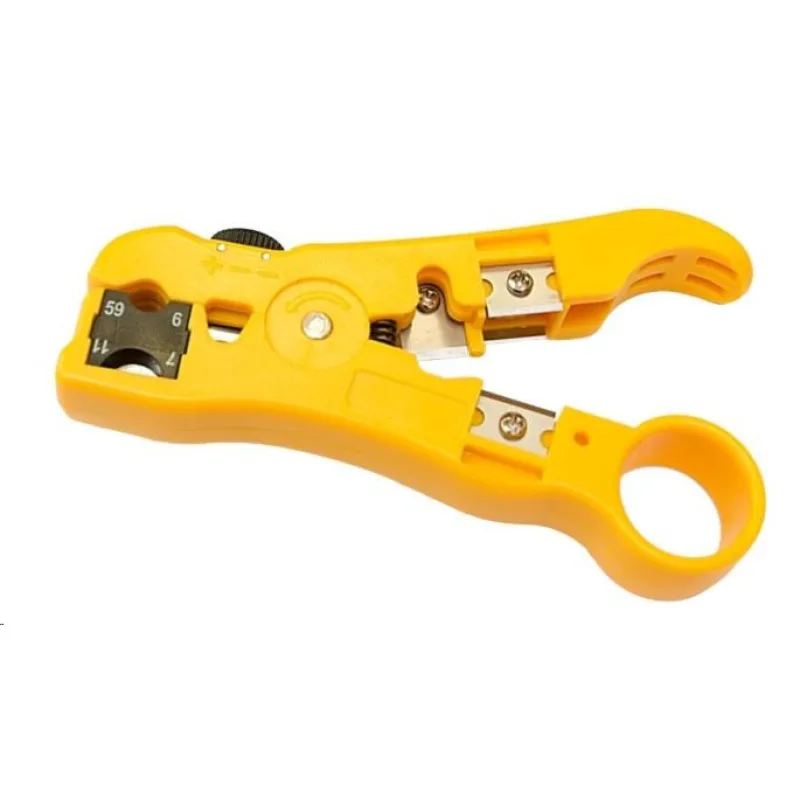 Stripovací nástroj UTP/ STP, RG59/ 6, RG11/ 7, ploché telefeonní…