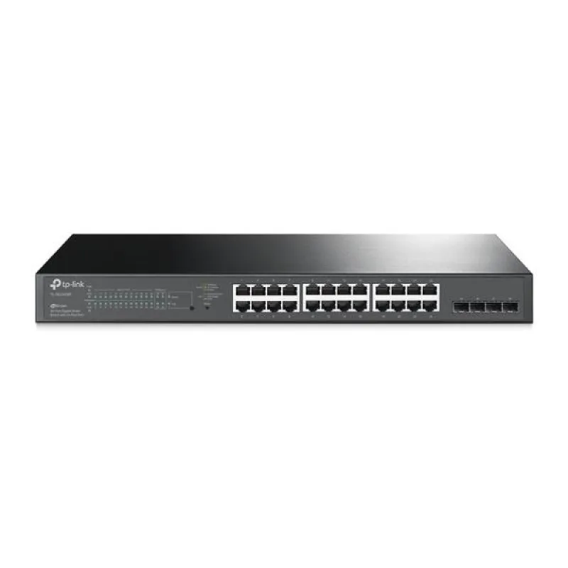 Omada 28-Port PoE+ Gigabit Smart Switch with 4 SFP Slots PORT: 24×…