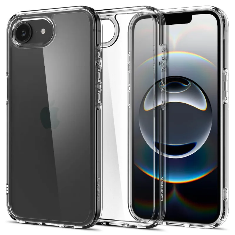 Puzdro Spigen Ultra Hybrid iPhone 16e – priehľadné
