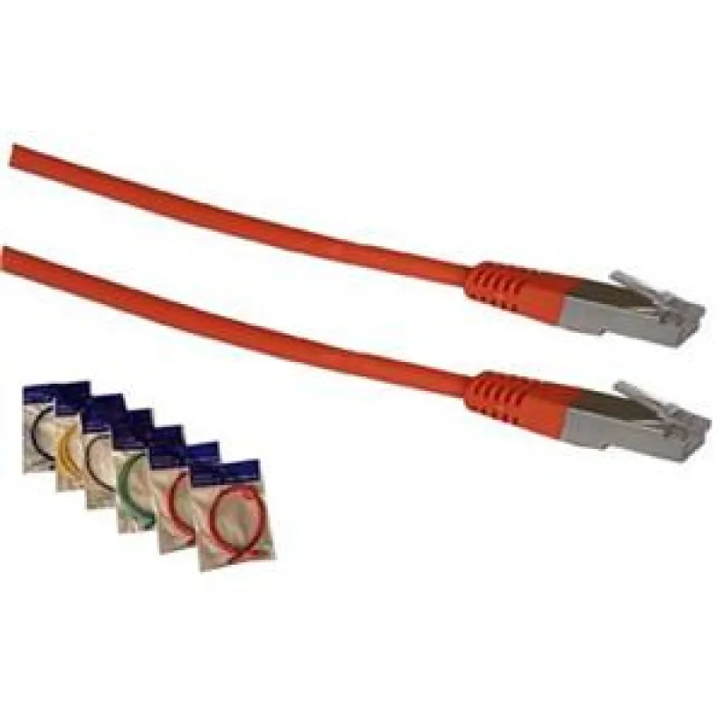Patch cord FTP cat5e 3M oranžový 1636