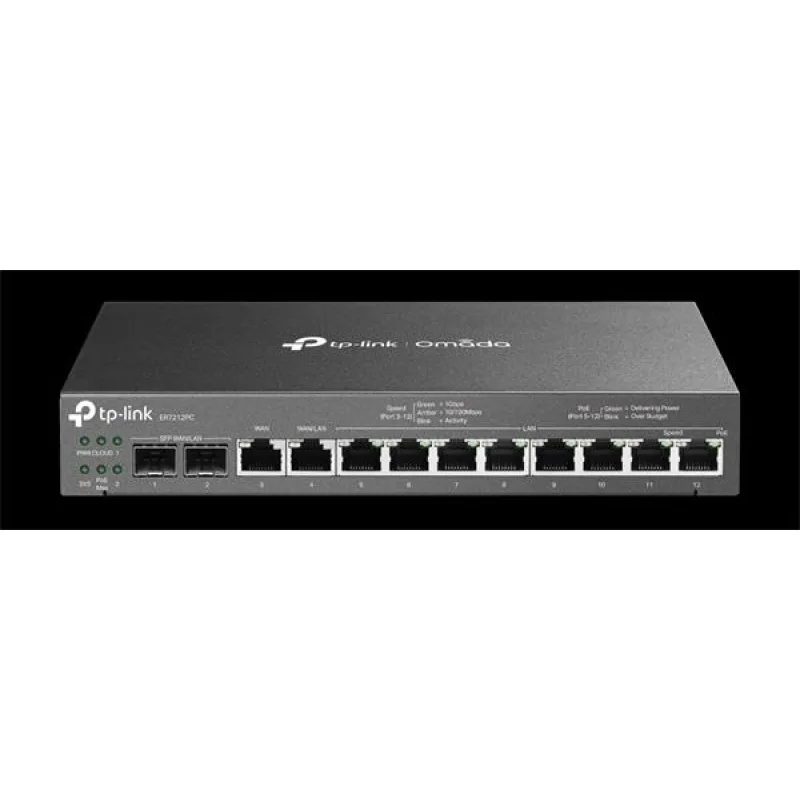 Omada Gigabit VPN Router with PoE+ Ports and Controller Ability PORT: 2×…