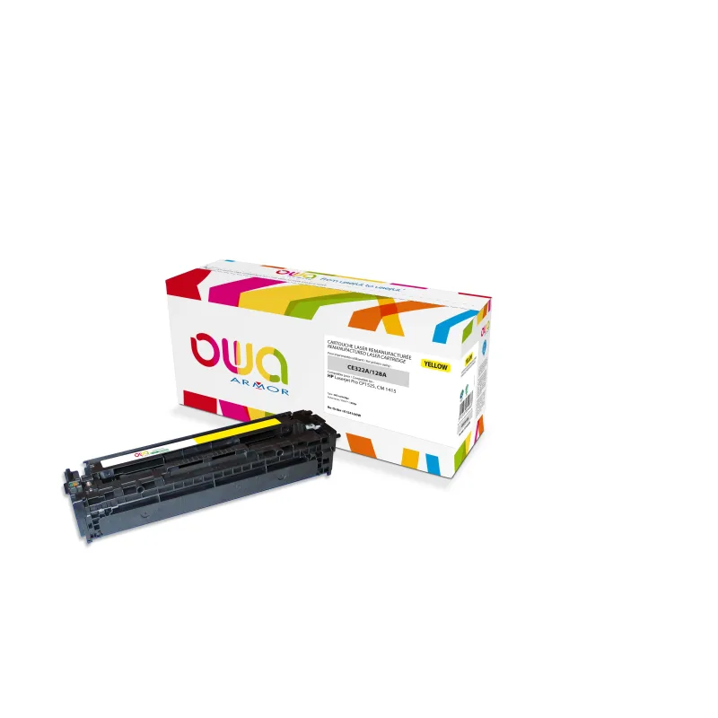 OWA Armor toner kompatibilný s HP CE322A, 1300st, žltá/ yellow K15416OW