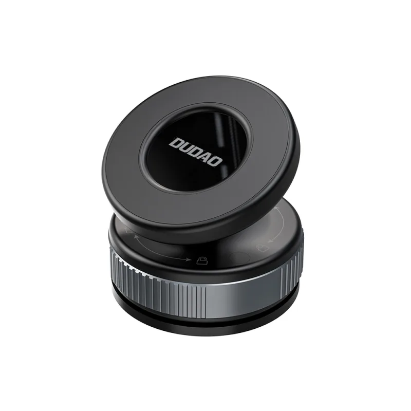 Dudao F24PRO MagSafe kompatibilný držiak do auta s prísavkou na čelné sklo alebo palubnú dosku – čierny