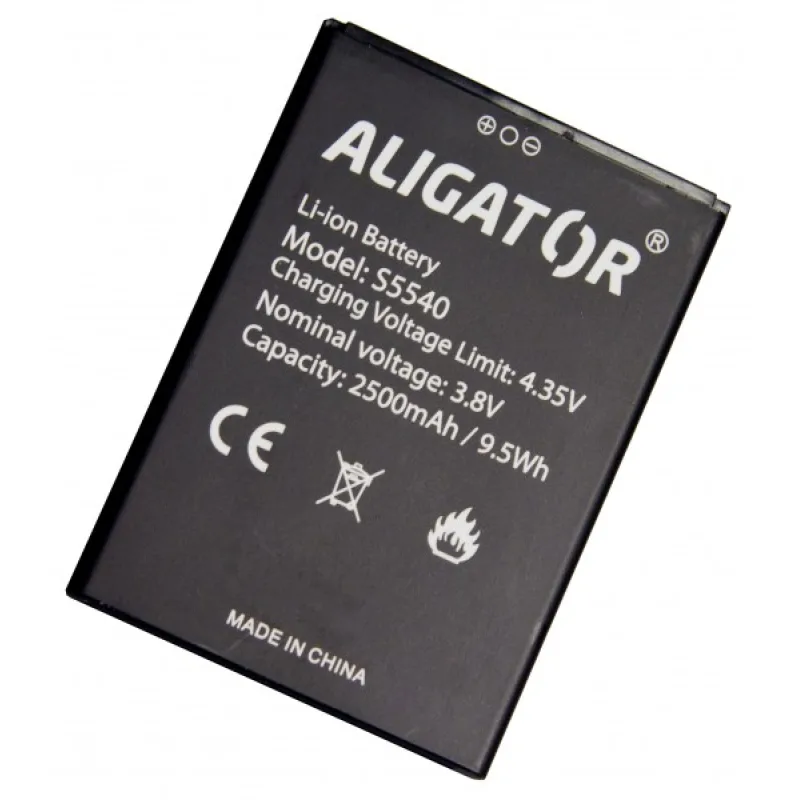 Aligator batéria S5540 Duo, Li-Ion 2500mAh bulk AS5540BAL
