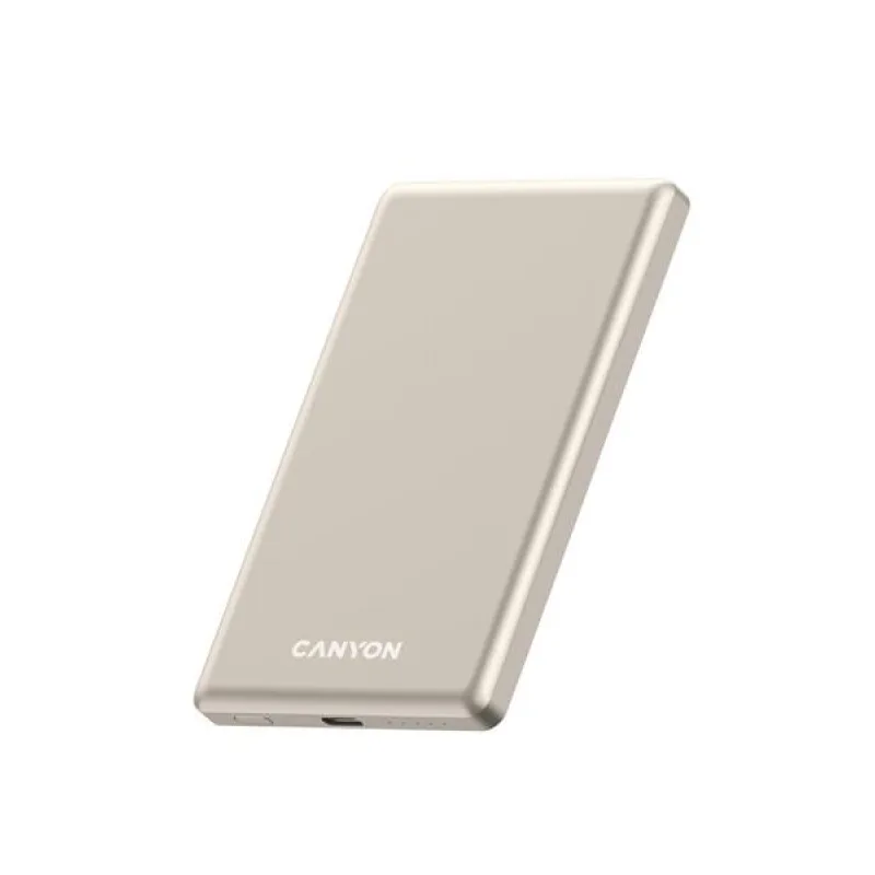 Canyon OnCharge 505, Powerbank, 5.000 mAh, in: USB-C, out: USB-C PD 20W +…
