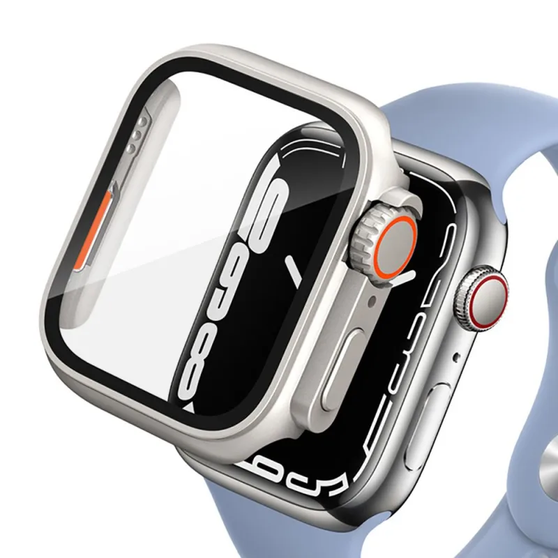 Puzdro Tech-Protect Defense360 pre Apple Watch 4 / 5 / 6 / SE (44 mm) - titánovo oranžové