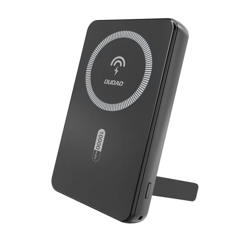 Powerbanka Dudao K14S+ 10000mAh 20W USB-A / USB-C / MagSafe so stojanom - čierna