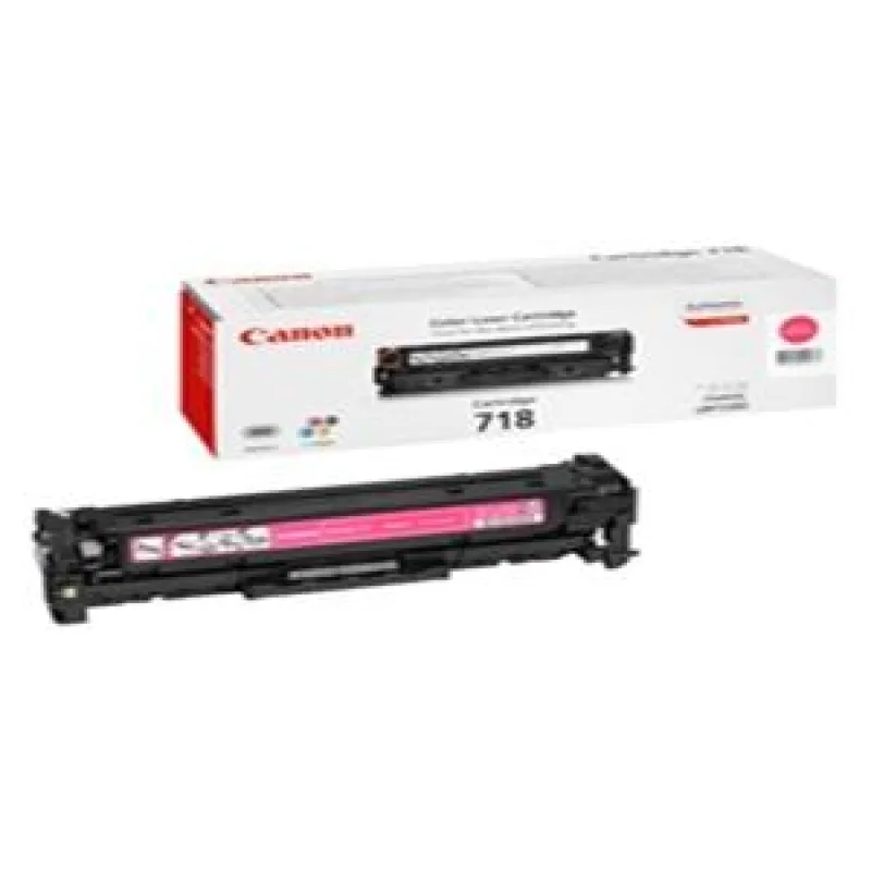 Canon toner CRG-718M, purpurový 2660B002