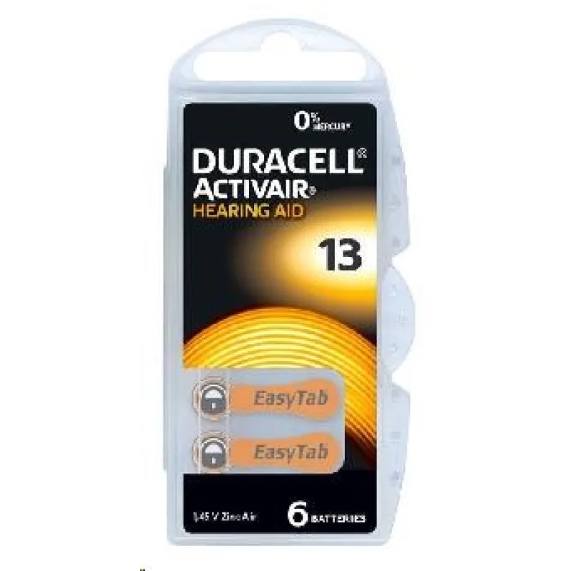 Duracell DA 13 P6 Easy Tab 6pack 93,01
