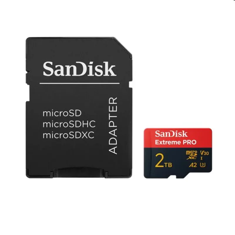 SanDisk Extreme PRO 2TB microSD card