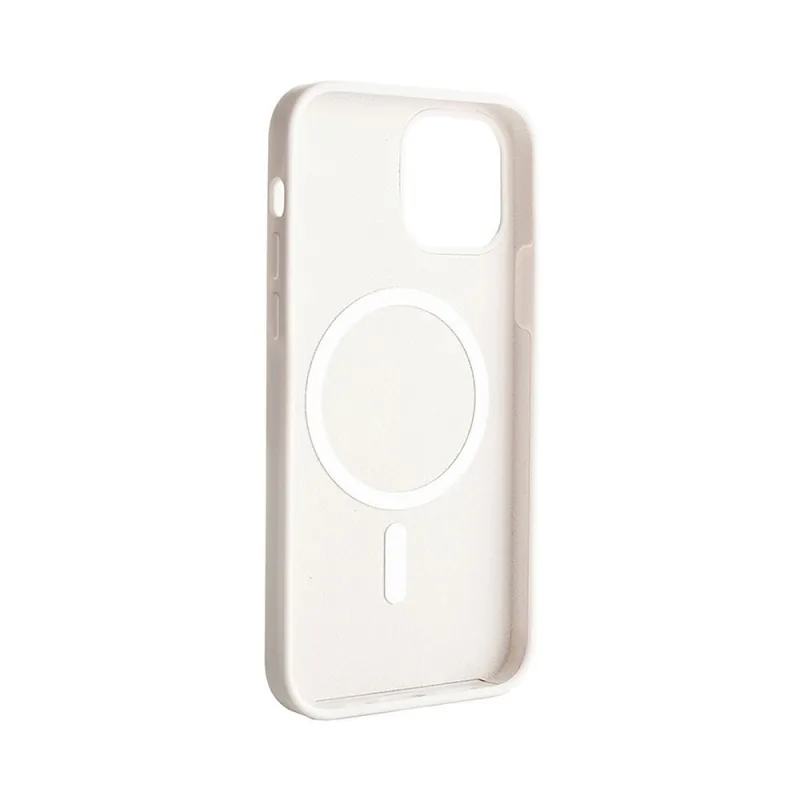 ER CASE kryt Carneval Silicone Snap Magsafe pre iPhone 13 - White