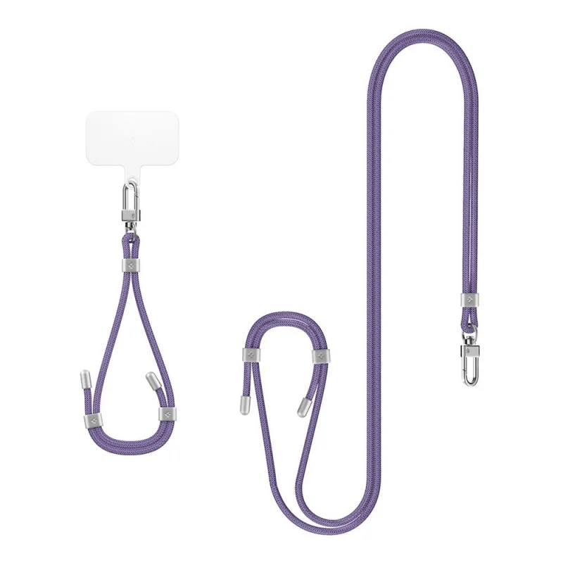 Spigen Cross Body Strap + Wrist Strap - Deep Purple AFA08363