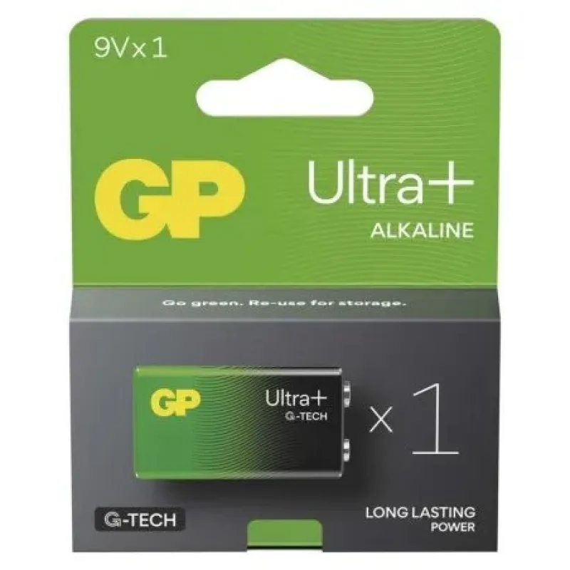EMOS GP Alkalická batéria Ultra Plus 6LR61 (9V)
