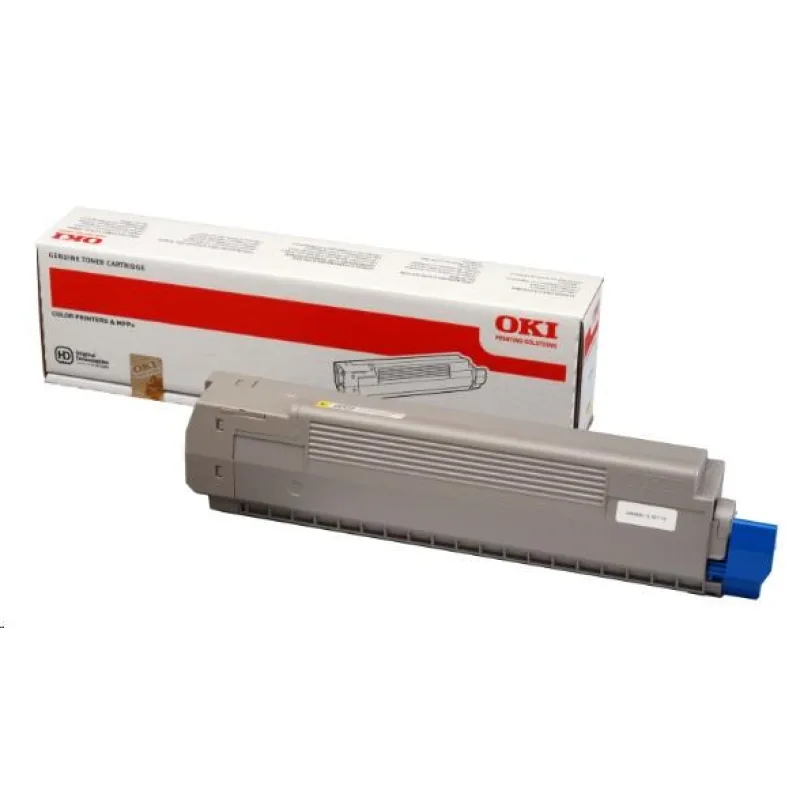 Žltý toner OKI pre C801/ C821 (7 300 strán) 44643001
