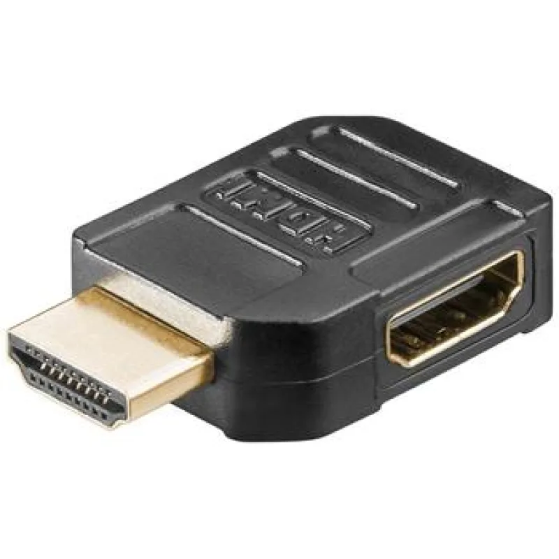 PremiumCord HDMI adaptér 19pin, F/ M, 90° pravá kphdma-13