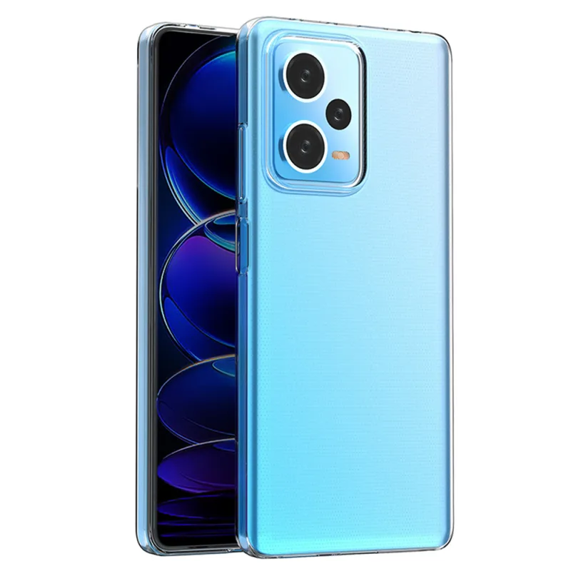 Ultra Clear 0,5mm puzdro pre Xiaomi Redmi Note 12 Pro+ tenký kryt priehľadný