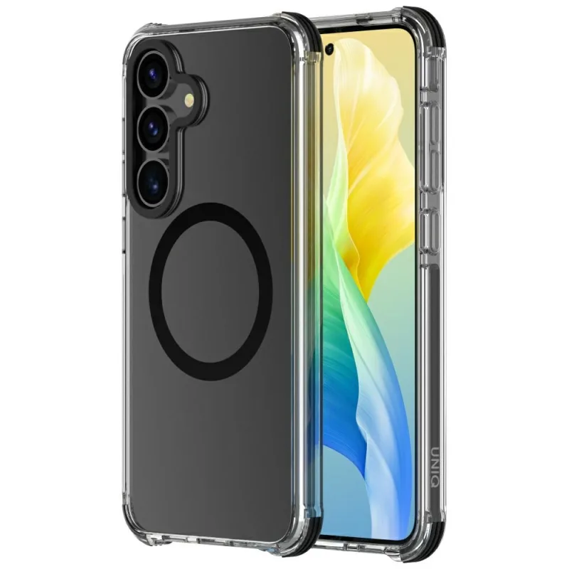 Puzdro Uniq Combat MagSafe pre Samsung Galaxy S25+ - čierne