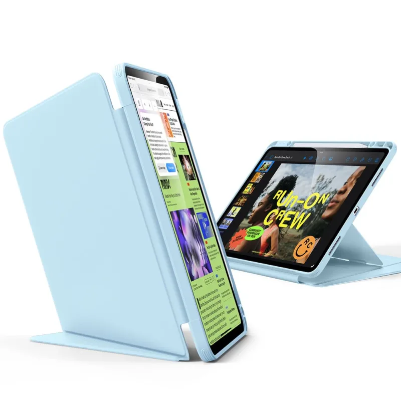 ESR Flip Hybrid Case pre iPad Air 13" 1/2 - Modré