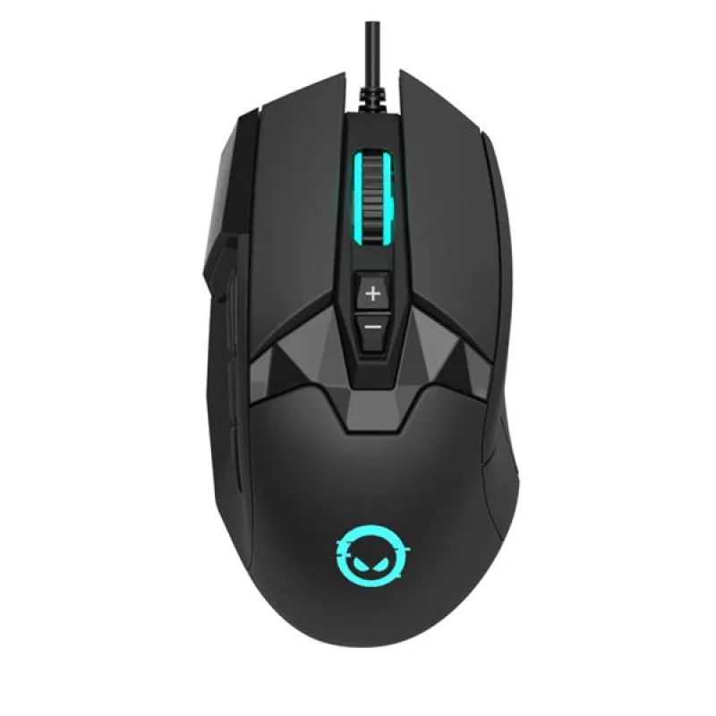 Lorgar Stricter 579, herná myš s displejom, 9 progr. tlač., senzor Pixart…