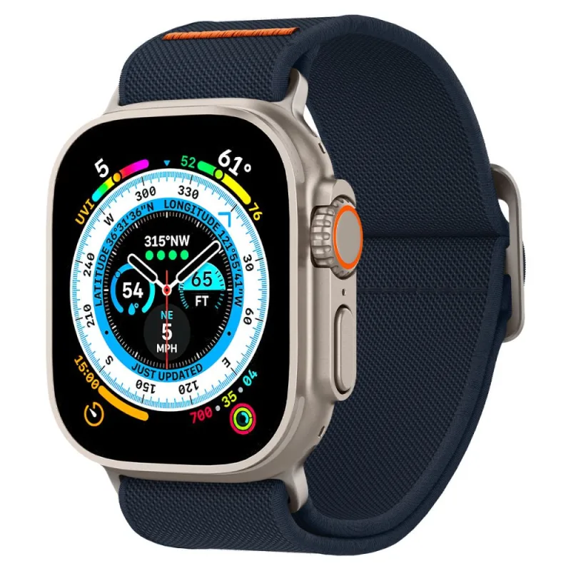 Remienok Spigen Fit Lite Ultra pre Apple Watch 4/5/6/7/8/9/SE/Ultra (42/44/45/49 mm) – námornícka modrá