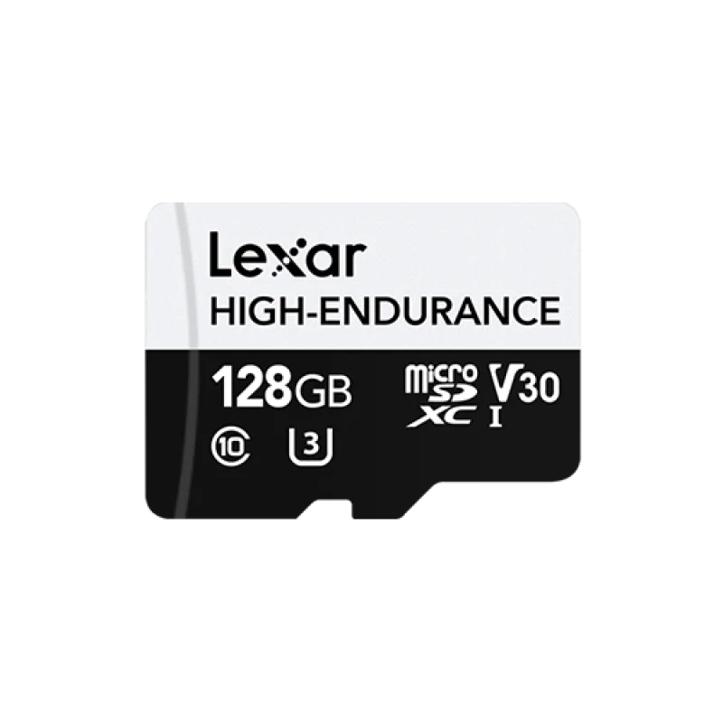 128GB Lexar® High-Endurance microSDHC/microSDXC™ UHS-I cards?up to 100MB…