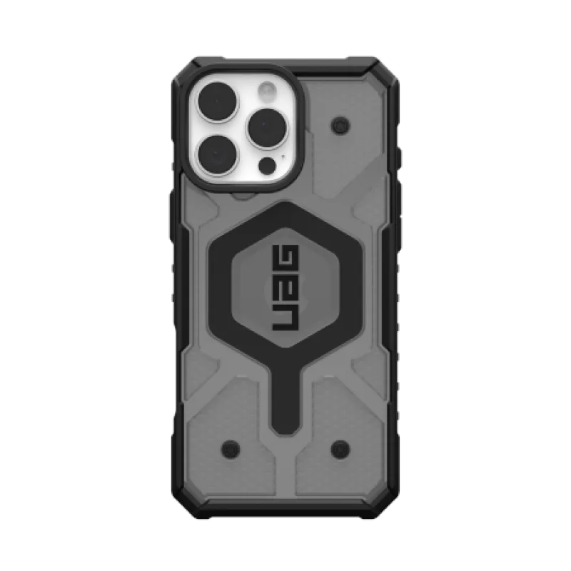 UAG Pathfinder Clear Magsafe Case pre iPhone 16 Pro Max – polopriehľadný