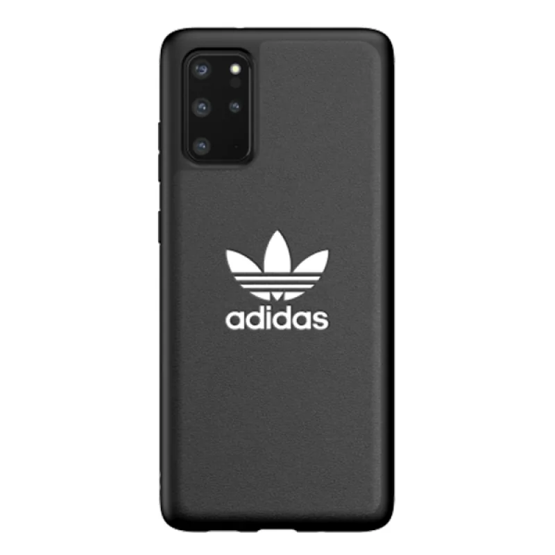 Adidas OR tvarované puzdro Trojlístok pre Samsung Galaxy S20+ - čierne