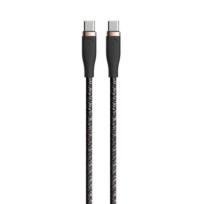 Devia kábel USB-C to USB-C Star Series Cable 1.5m - Black