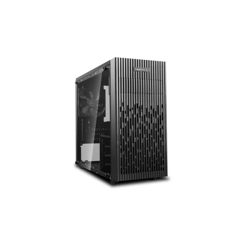 DEEPCOOL Case MATREXX 30, mATX, Průhledná bočnice, 1x120mm Fan, černá…