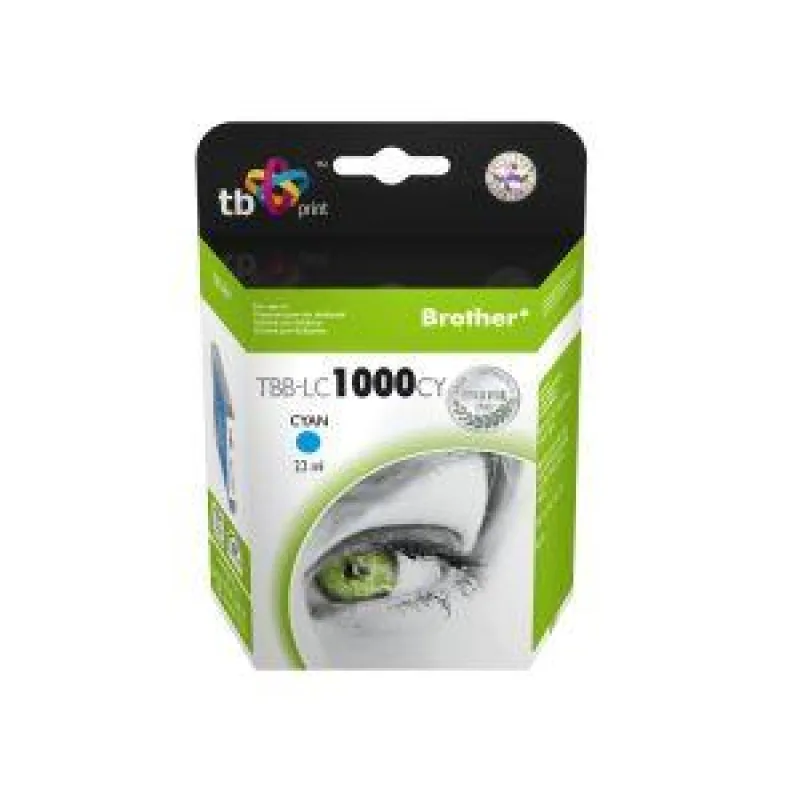 Ink. kazeta TB kompat. s Brother LC1000C 100% N TBB-LC1000CY