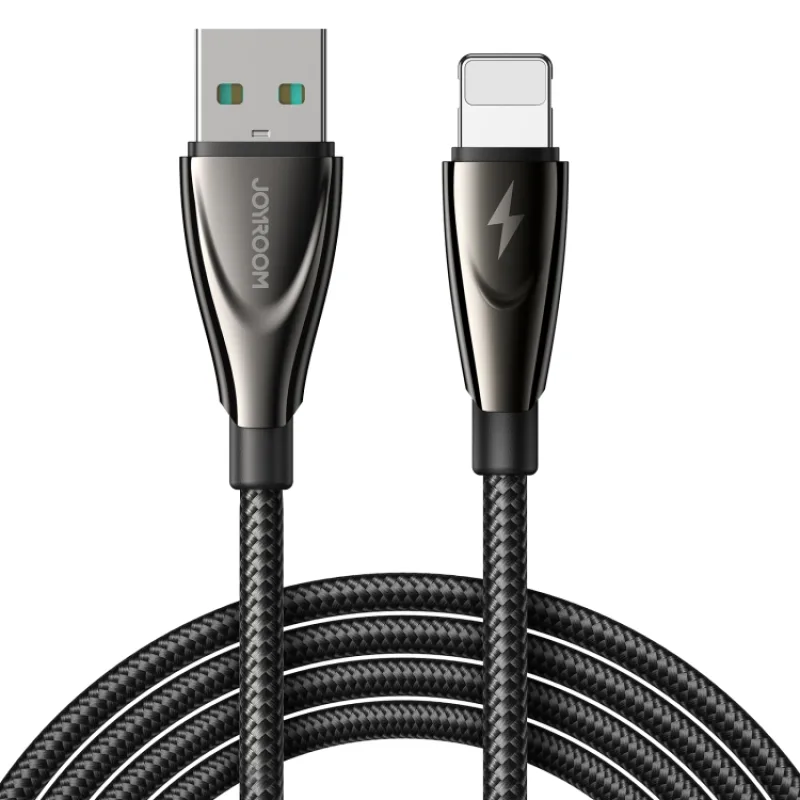 Kábel Joyroom Pioneer Series SA31-AL3 USB-A / Lightning 3A 1,2 m – čierny