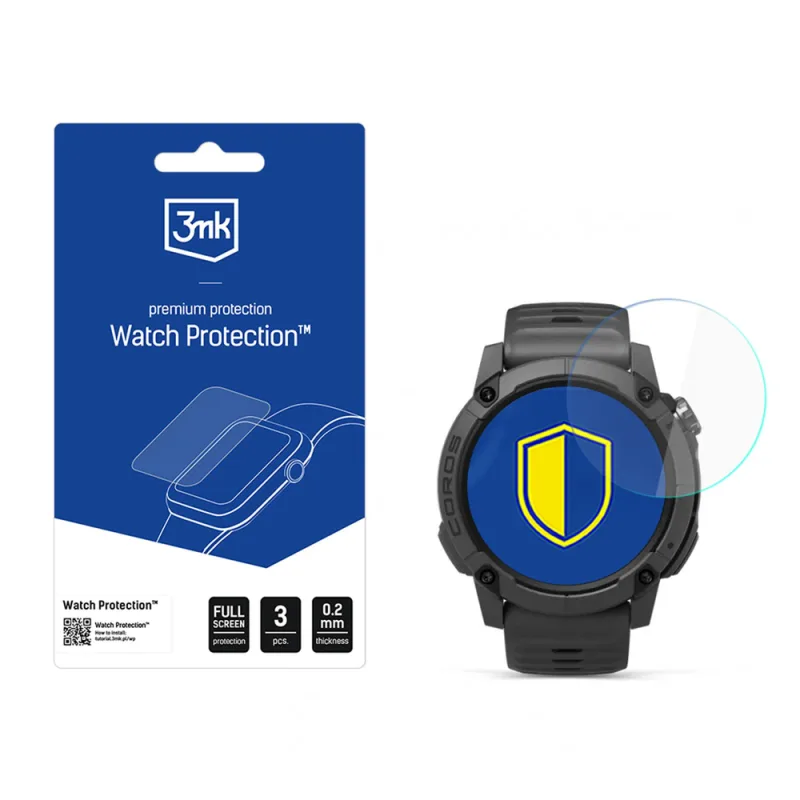 3mk Watch Protection ARC chránič obrazovky inteligentných hodiniek pre Coros Nomad
