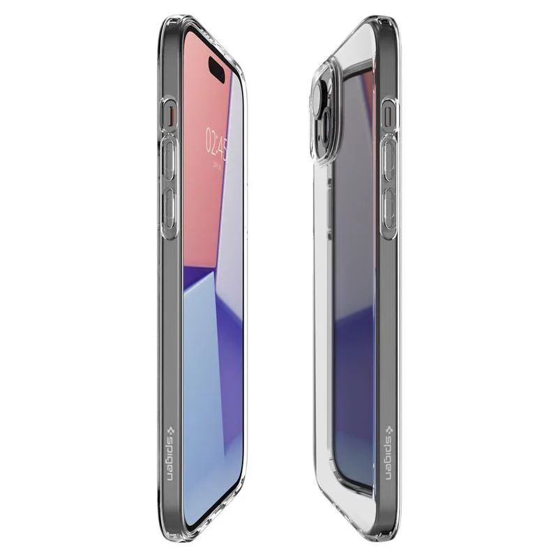 Puzdro Spigen Crystal Flex pre iPhone 15 Plus – priehľadné