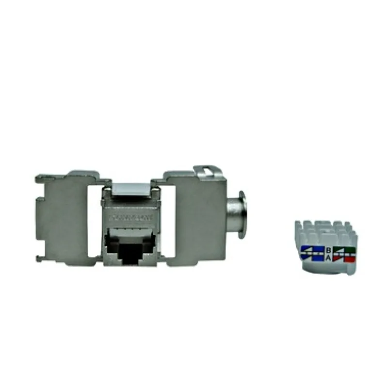 Keystone modul RJ45 tienený, Cat.6, samozárezový, SFA HSEMRJ6GWS