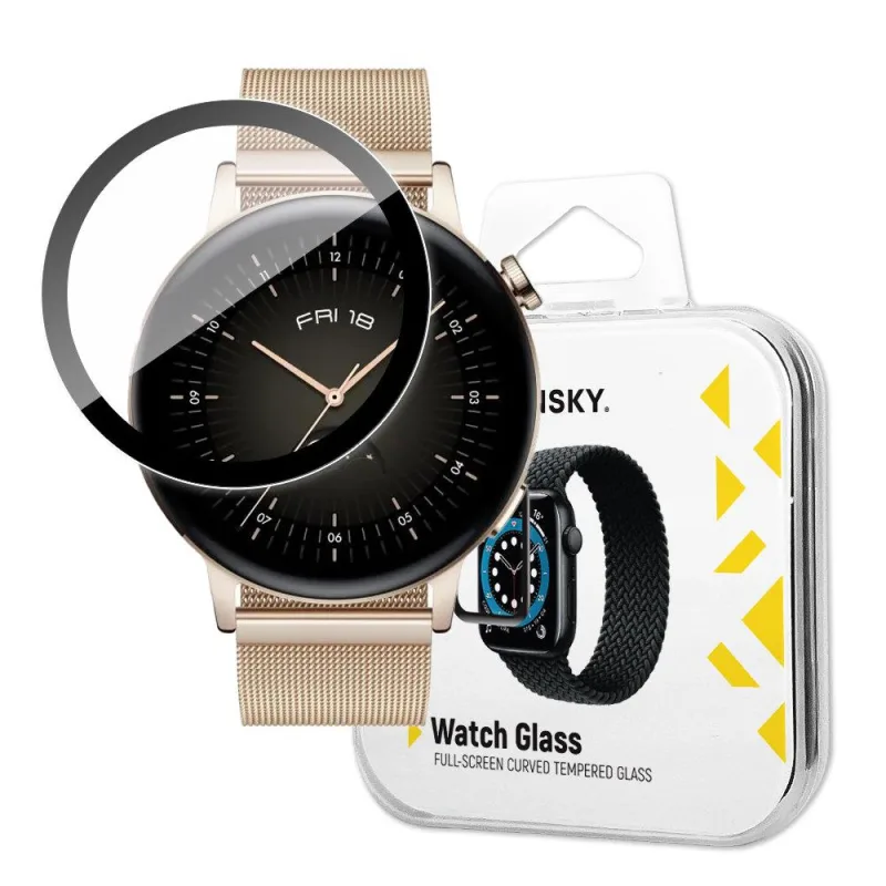 Wozinsky Watch Glass Hybrid Glass pre Huawei Watch GT 3 46 mm Black