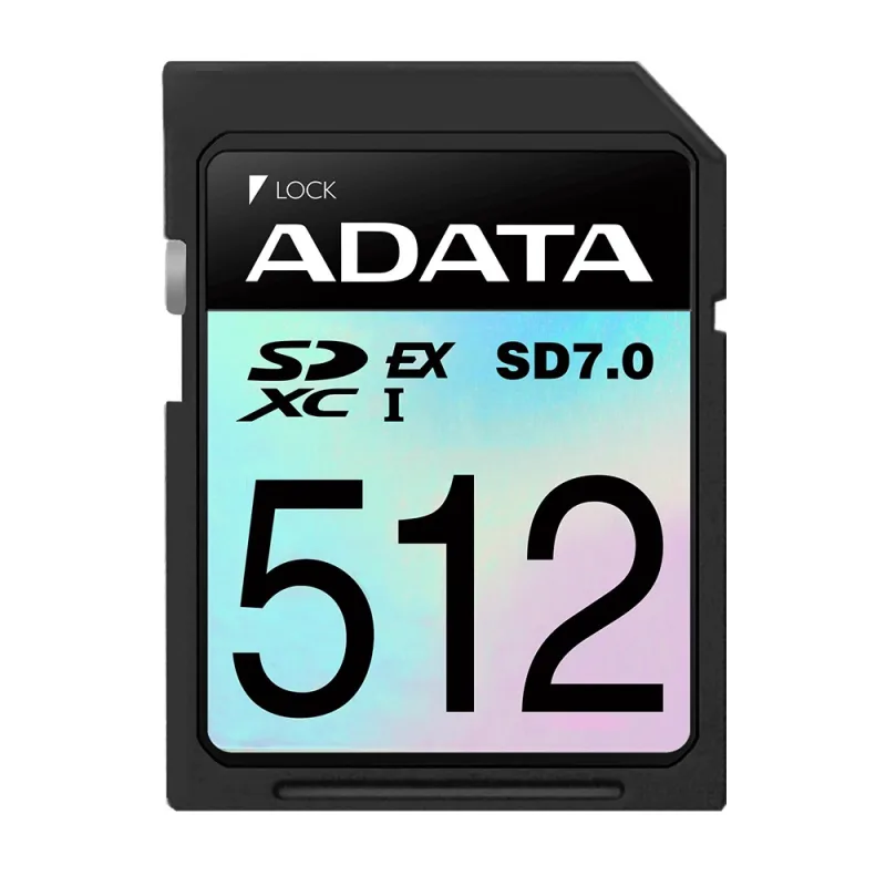 ADATA SDXC karta 512GB Express, PCIe Gen3, UHS-I, C10, V30,…