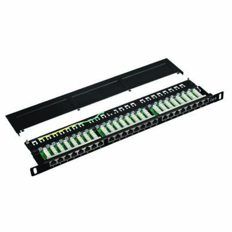 DATACOM Patch panel 19" STP 24 port CAT6 LSA 0, 5U 3125