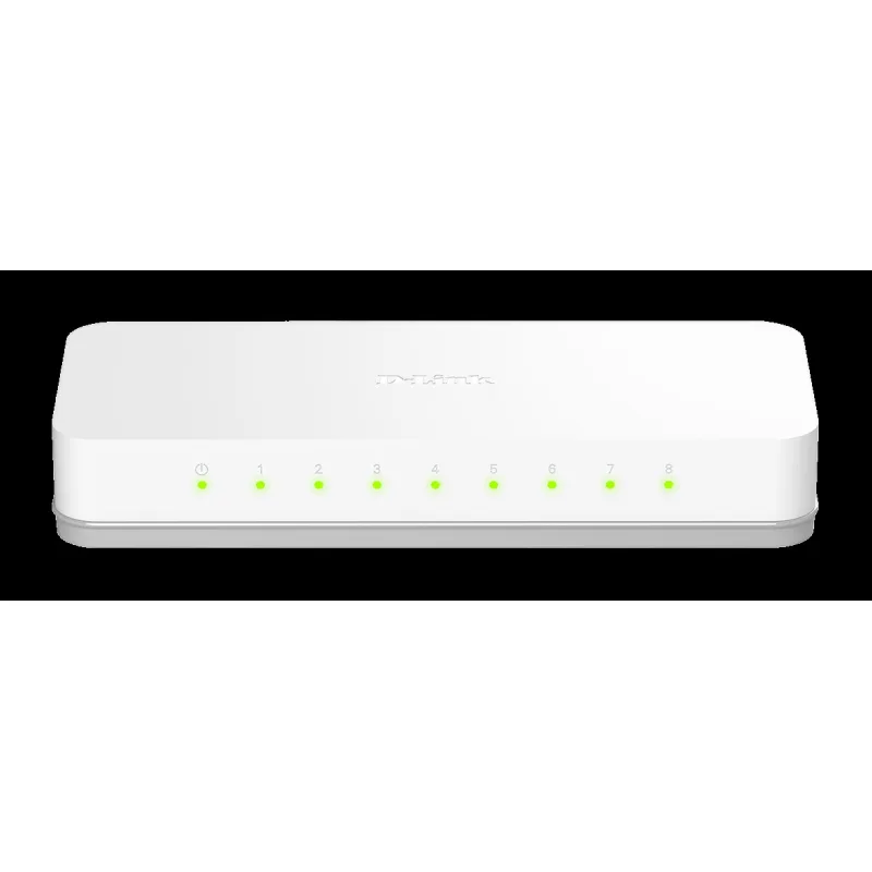 D-Link GO-SW-8E 8portový 10/ 100 stolový prepínač GO-SW-8E/E