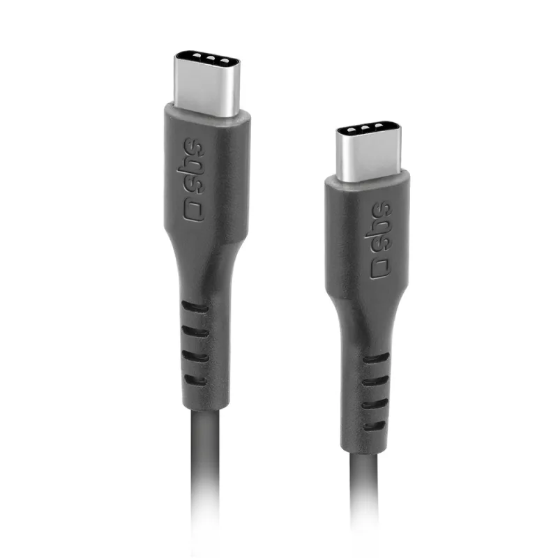 Kábel SBS TECABLETCC3M USB-C - USB-C 3m - Čierny