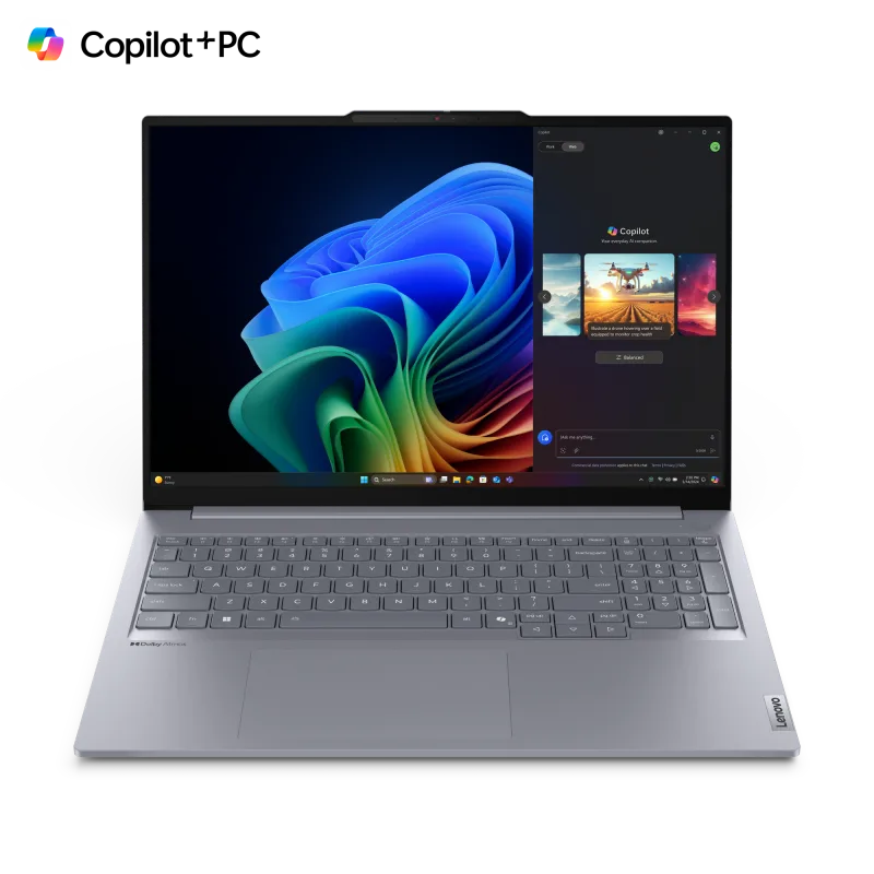 Lenovo ThinkBook 16 G7 QOY SNPD X-Plus 16GB 512GB-SSD 16˝WUXGA IPS QcAdreno Win11Home Luna Grey