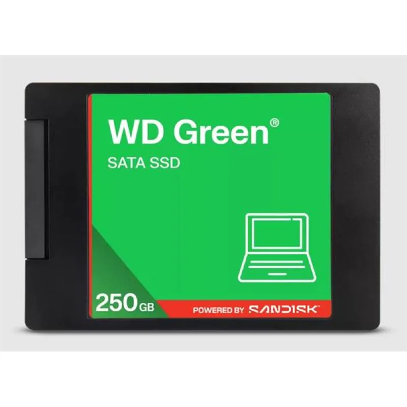 WD Green 250GB SSD SATA III 6Gbs, 2,5" ( r545MB/s) WDS250G5G0A-00CPT0